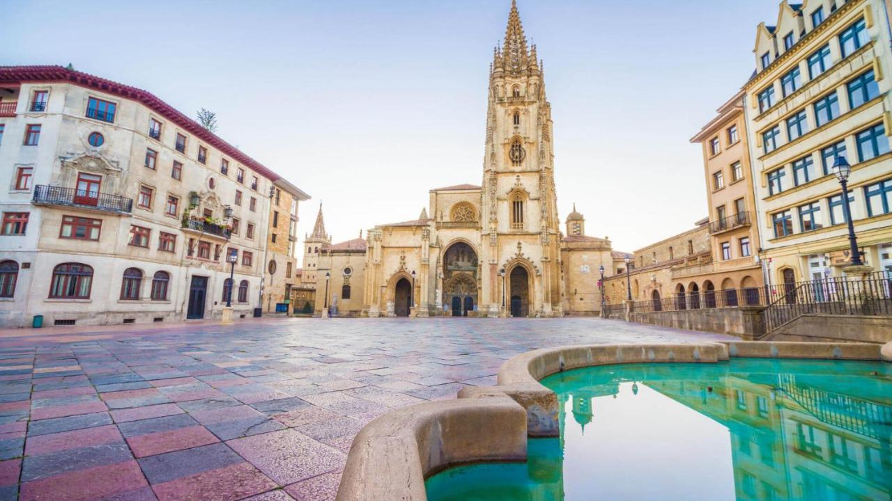 Oviedo Centro Santa Clara Piso De Lujo Apartment ภายนอก รูปภาพ
